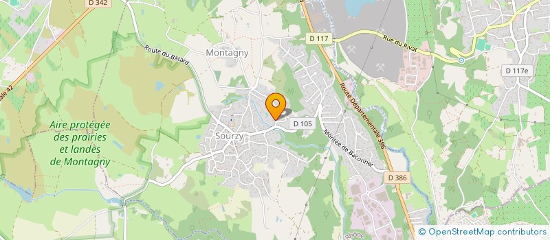 localisation de l'entreprise SCI LOCAPIERRE  MONTAGNY