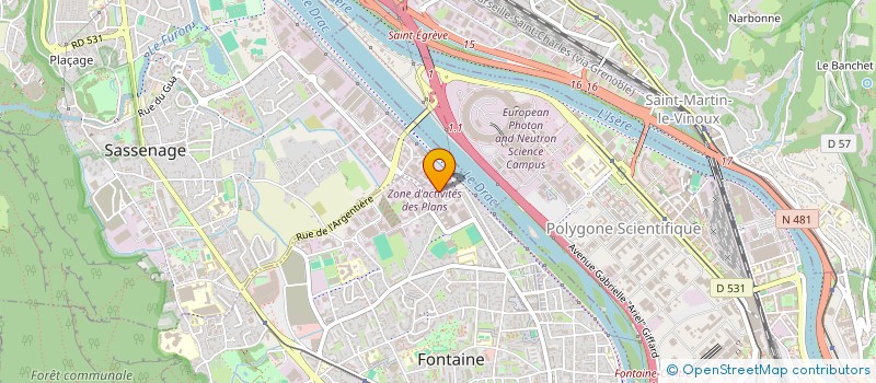 localisation de l'entreprise SCI LOCAPPART  FONTAINE