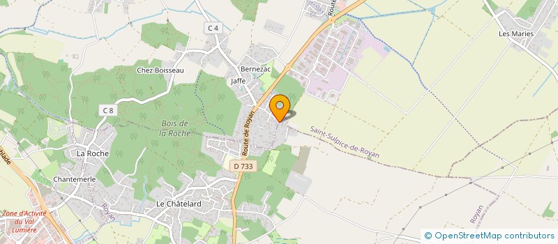 localisation de l'entreprise SCI LOCAQUITANIA  SAINT-SULPICE-DE-ROYAN