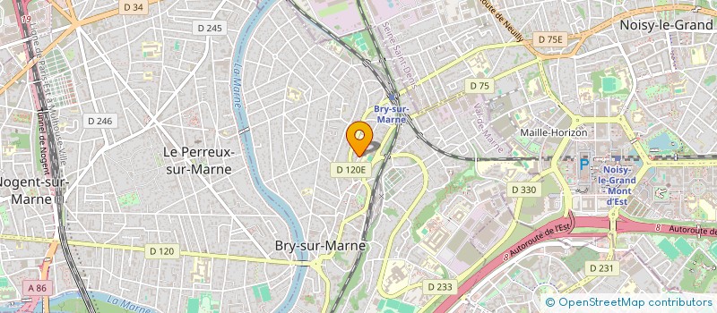 localisation de l'entreprise SCI LOCARCADE à BRY-SUR-MARNE