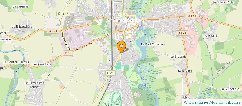 localisation de l'entreprise SCI LOCARIMO  NORT-SUR-ERDRE