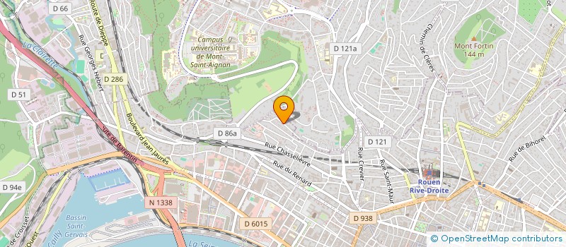 localisation de l'entreprise SCI LOCAROUEN à ROUEN