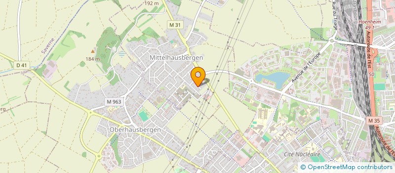 localisation de l'entreprise SCI LOCARVI  MITTELHAUSBERGEN