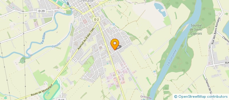 localisation de l'entreprise SCI LOCASTUDIO 31  GRENADE