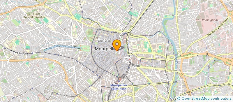 localisation de l'entreprise SCI LOCASUD  MONTPELLIER