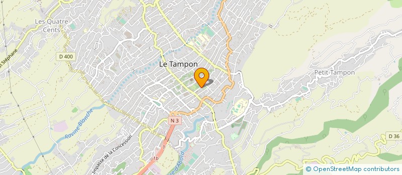 localisation de l'entreprise SCI LOCATE BABOU à LE TAMPON