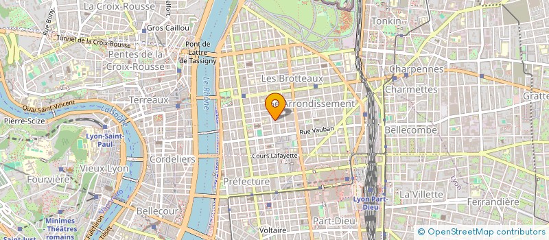 localisation de l'entreprise SCI LOCATIM  LYON