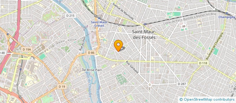 localisation de l'entreprise SCI LOCATIM à SAINT-MAUR-DES-FOSSES