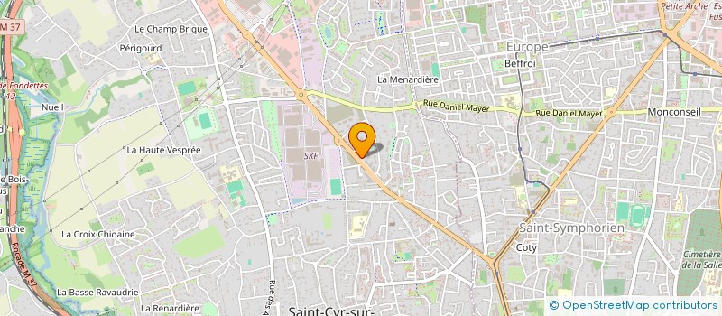 localisation de l'entreprise SCI LOCATION à SAINT-CYR-SUR-LOIRE