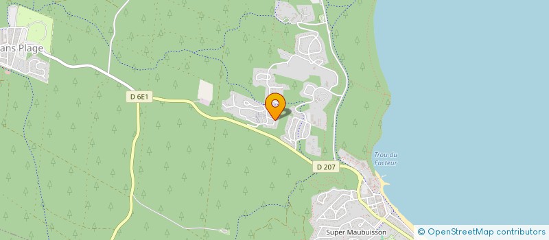 localisation de l'entreprise SCI LOCATION INFORMATION  CARCANS