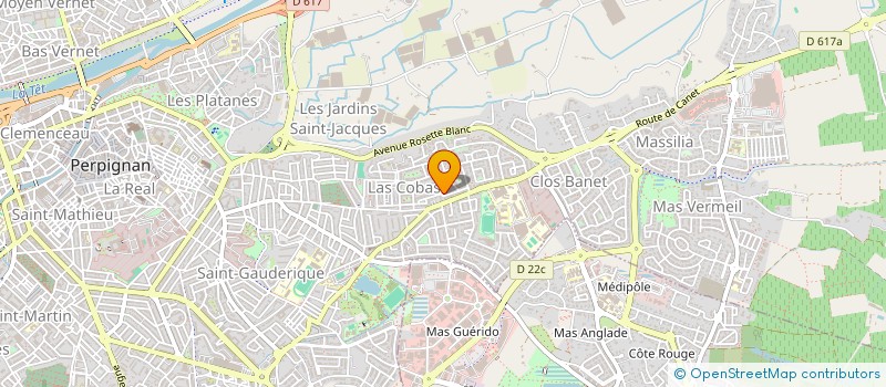 localisation de l'entreprise SCI LOCATION INVESTISSEMENT CATALOGNE  PERPIGNAN