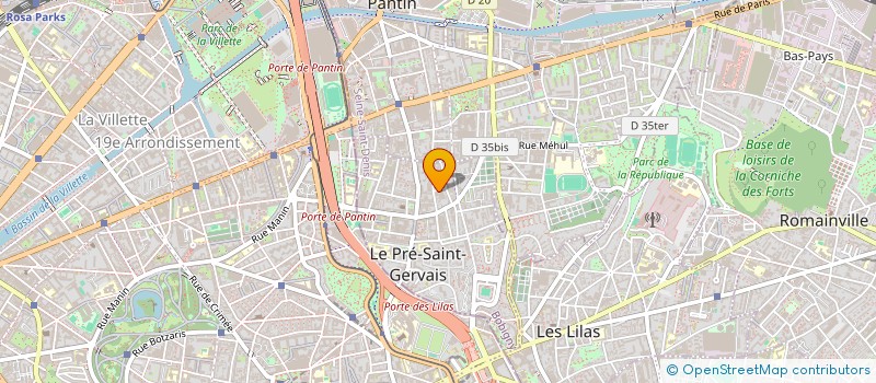 localisation de l'entreprise SCI LOCATION RANELAGH  COLMAR