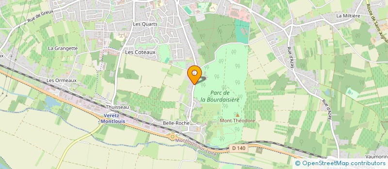 localisation de l'entreprise SCI LOCATOURS à MONTLOUIS-SUR-LOIRE