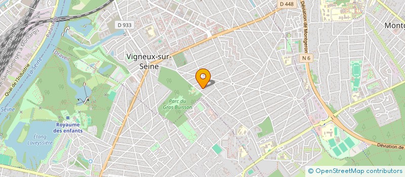 localisation de l'entreprise SCI LOCAUXTECH à VIGNEUX-SUR-SEINE