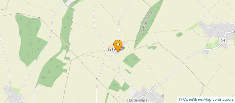 localisation de l'entreprise SCI LOCAVARET  MONNEVILLE