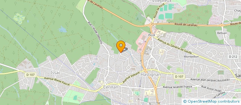 localisation de l'entreprise SCI LOCAVIA  SAINT-MEDARD-EN-JALLES