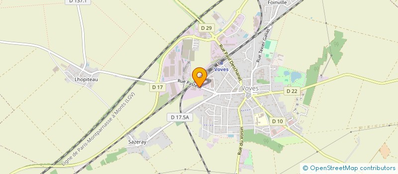 localisation de l'entreprise SCI LOCAVOV à LES VILLAGES VOVEENS