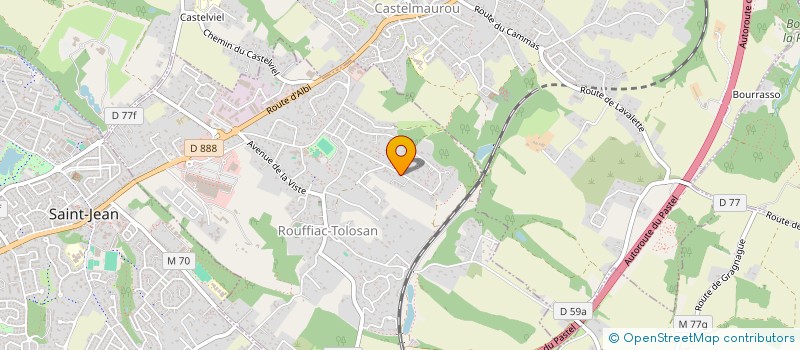 localisation de l'entreprise SCI LOCBOX  ROUFFIAC-TOLOSAN