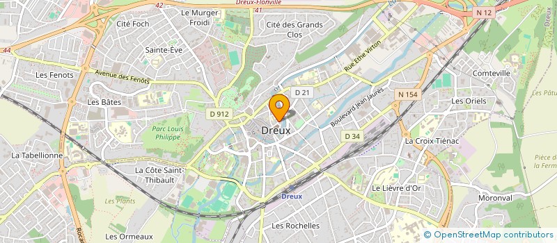 localisation de l'entreprise SCI LOCCAPPART 2000 à DREUX