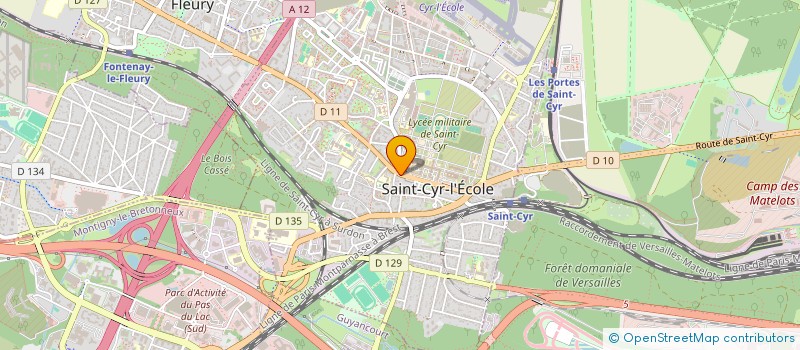 localisation de l'entreprise SCI LOCCHI  SAINT-CYR-L'ECOLE