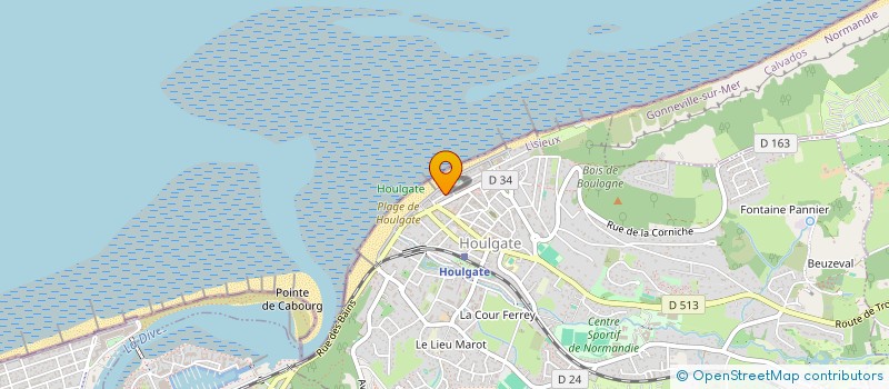 localisation de l'entreprise SCI LOCCI  HOULGATE