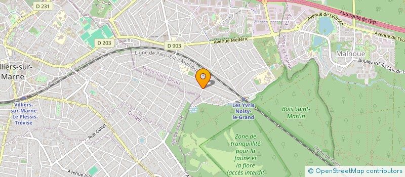 localisation de l'entreprise SCI LOCDIMM  NOISY-LE-GRAND