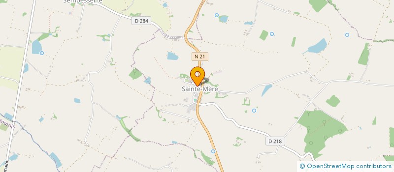 localisation de l'entreprise SCI LOCHA  SAINTE-MERE