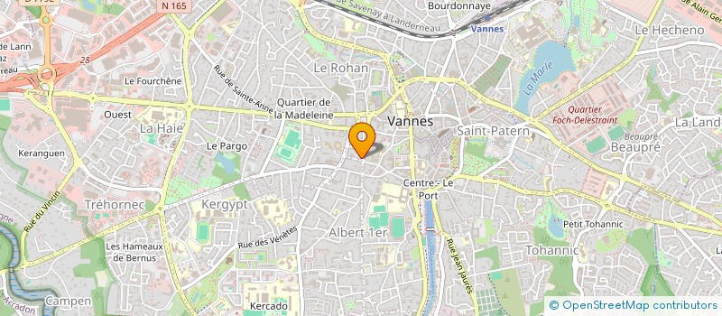 localisation de l'entreprise SCI LOCHENN à VANNES