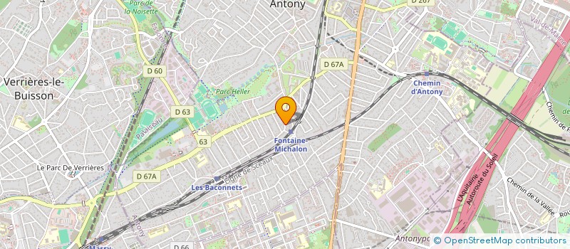 localisation de l'entreprise SCI LOCHERT à ANTONY