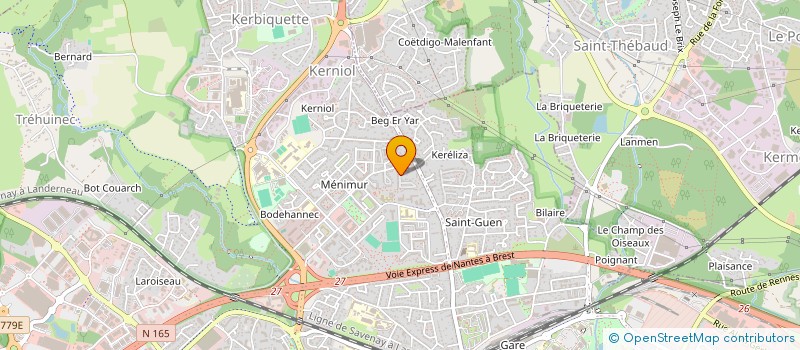 localisation de l'entreprise SCI LOCHGUINET à VANNES