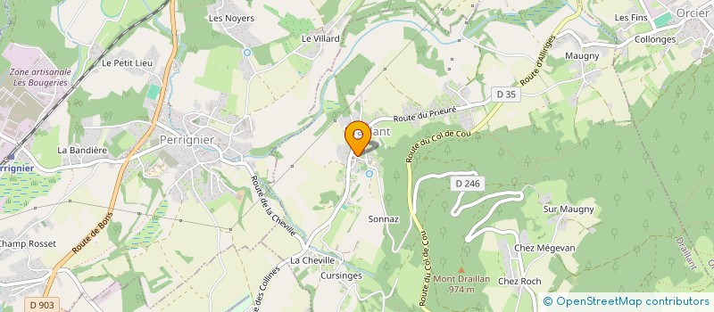 localisation de l'entreprise SCI LOCHON  DRAILLANT