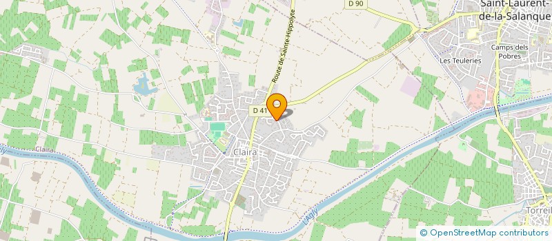 localisation de l'entreprise SCI LOCHRIS  CLAIRA