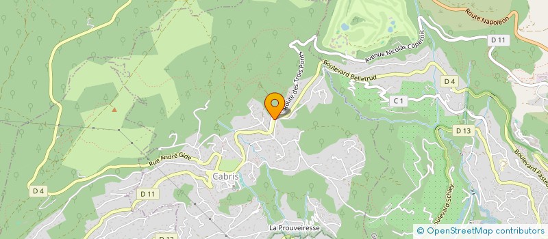 localisation de l'entreprise SCI LOCIMMO 06 à LE TIGNET