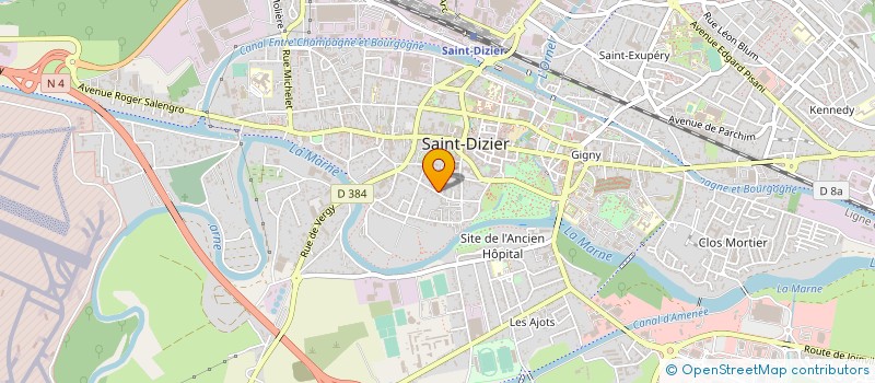 localisation de l'entreprise SCI LOCIMO à SAINT-DIZIER