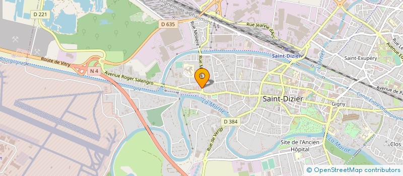 localisation de l'entreprise SCI LOCINVEST à SAINT-DIZIER
