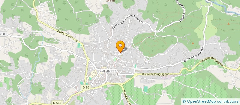 localisation de l'entreprise SCI LOCLOULY  LORGUES