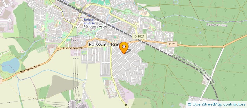 localisation de l'entreprise SCI LOCMA  ROISSY-EN-BRIE
