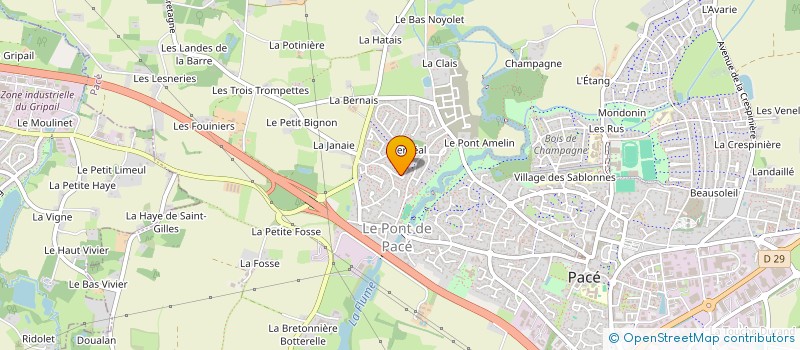 localisation de l'entreprise SCI LOCMAGIC à PACE