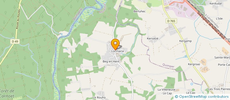 localisation de l'entreprise SCI LOCMARIA  GUIDEL