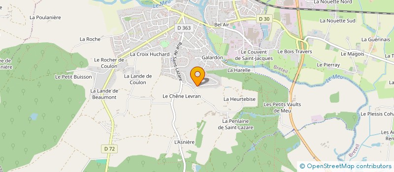 localisation de l'entreprise SCI LOCMIOC  MONTFORT-SUR-MEU