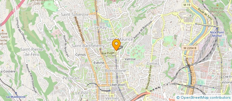 localisation de l'entreprise SCI LOCNISS  NICE