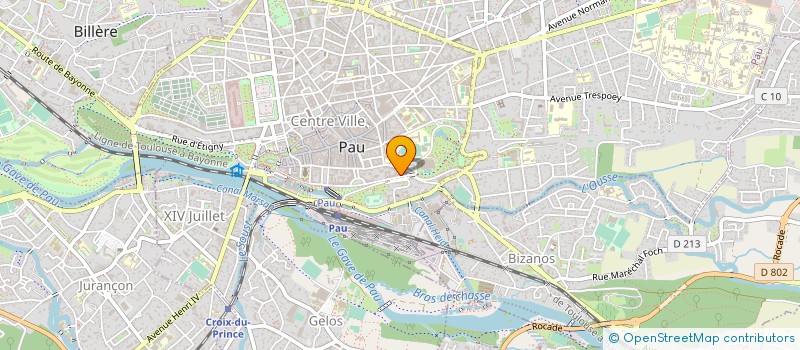 localisation de l'entreprise SCI LOCODOS à PAU