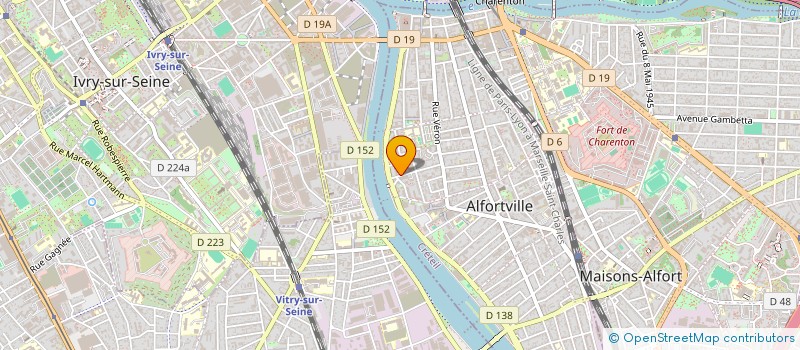 localisation de l'entreprise SCI LOCOLOCO à ALFORTVILLE