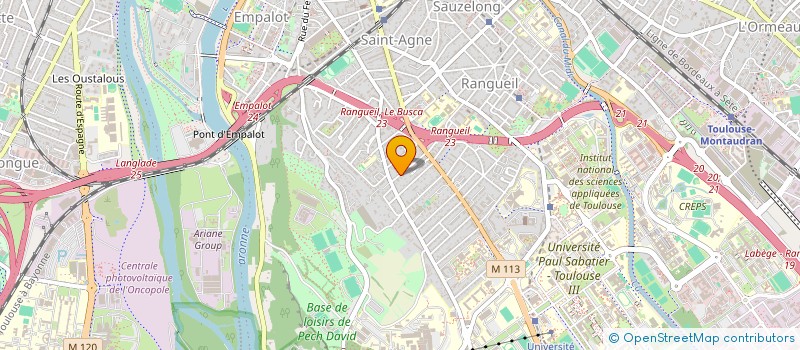 localisation de l'entreprise SCI LOCOMINIMES à TOULOUSE