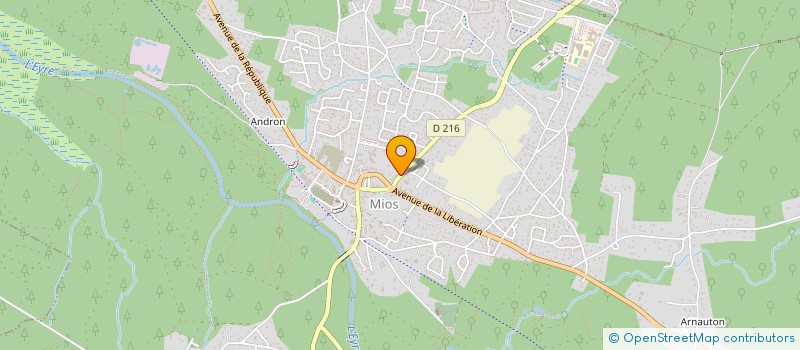 localisation de l'entreprise SCI LOCOMIOS  MIOS