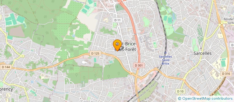 localisation de l'entreprise SCI LOCOTOX à SAINT-BRICE-SOUS-FORET