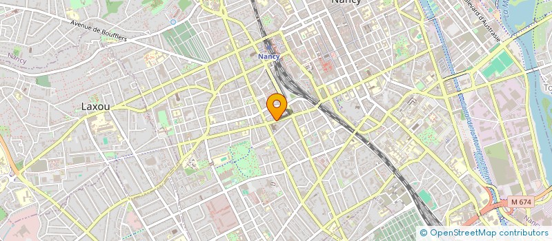 localisation de l'entreprise SCI LOCPRO-GEOFFROIS  NANCY