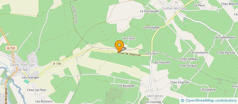 localisation de l'entreprise SCI LOCQ à VERRIERES