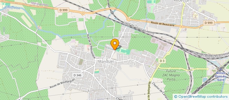 localisation de l'entreprise SCI LOCRI  MANDUEL