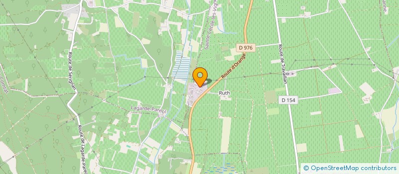 localisation de l'entreprise SCI LOCSERIGNAN  SAINTE-CECILE-LES-VIGNES